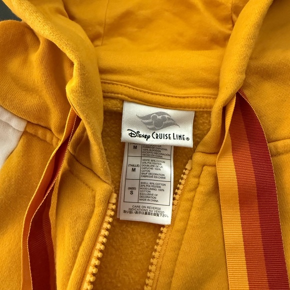 Disney Cruise Line Minnie Mouse Retro Zip-Up Hoodie Size Medium - Picture 2 of 8
